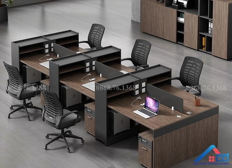Bàn làm việc nhân viên hiện đại - LV 32