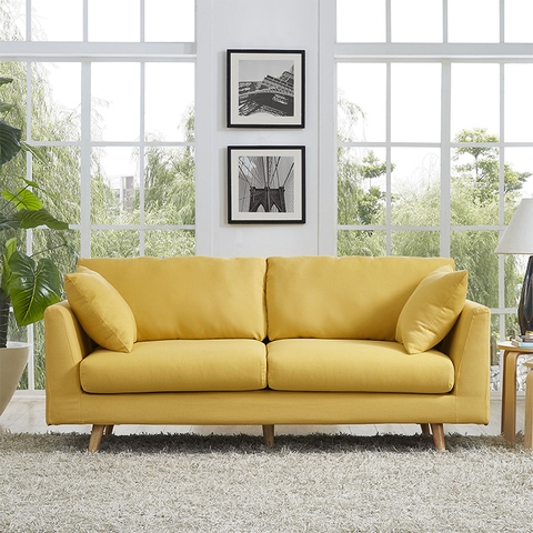 Sofa văng gỗ tự nhiên 1m6 đẹp - SF 12