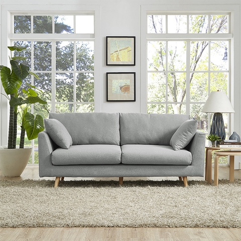 Sofa văng gỗ tự nhiên 1m6 đẹp - SF 12