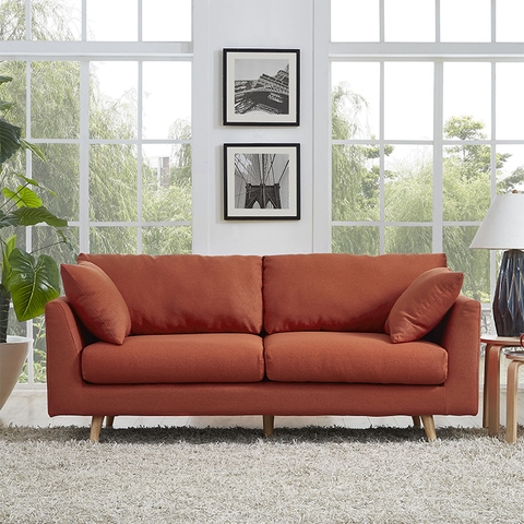 Sofa văng gỗ tự nhiên 1m6 đẹp - SF 13