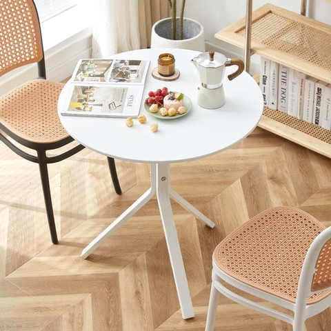 Bàn cafe tròn sắt ngồi ngoài trời - BCF 19
