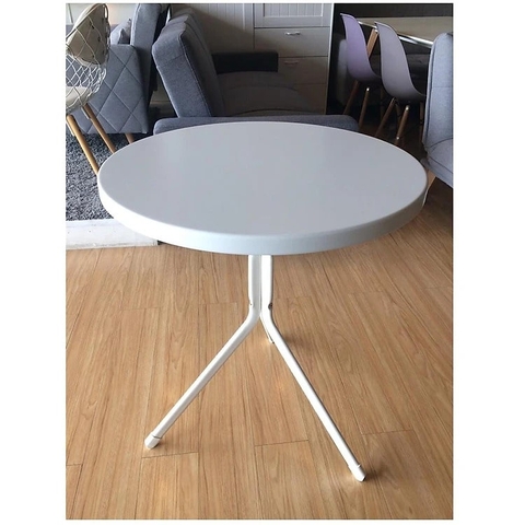 Bàn cafe tròn sắt ngồi ngoài trời - BCF 19