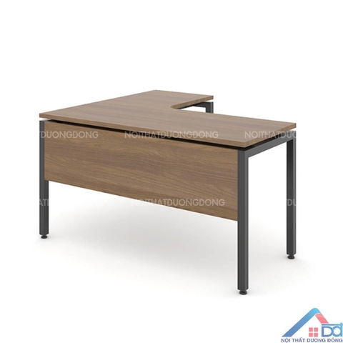 Bàn chân sắt chữ L có yếm khung đen -CS 62