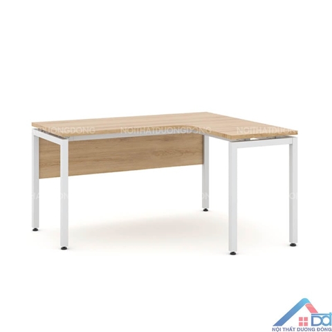 Bàn chân sắt chữ L có yếm khung trắng -CS 63