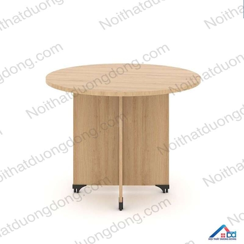 Bàn làm việc gỗ hình tròn - LV 54