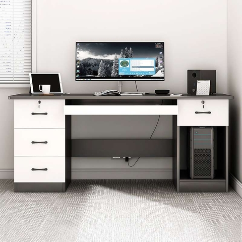 Bàn làm việc có hộc 2 bên - LV 27