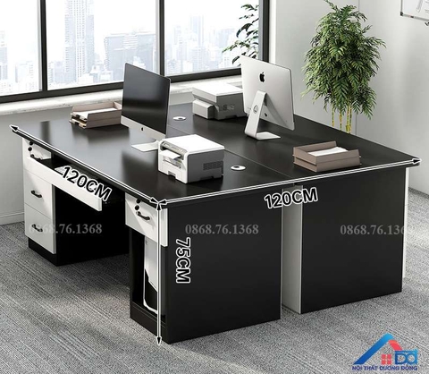 Bàn làm việc có hộc 2 bên - LV 27