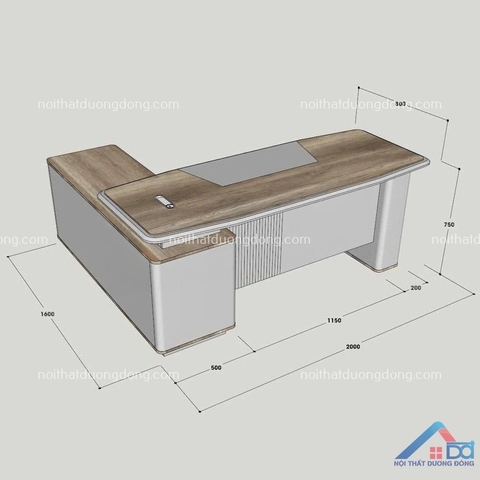 Bàn lãnh đạo đẹp kèm ảnh thực tế - GĐ 95
