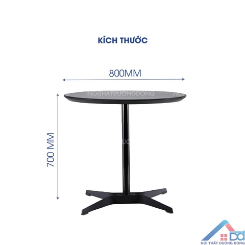 Bàn trà hình tròn đường kính 80cm -BCF 90