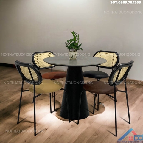 Bàn cafe tròn chân trụ - BCF 29
