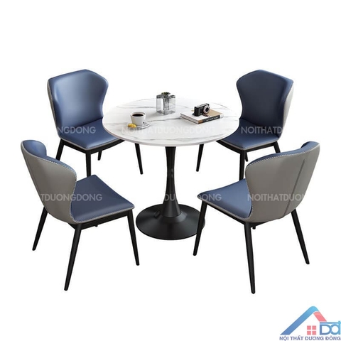 Bàn tulip mặt đá ceramic -BCF 24
