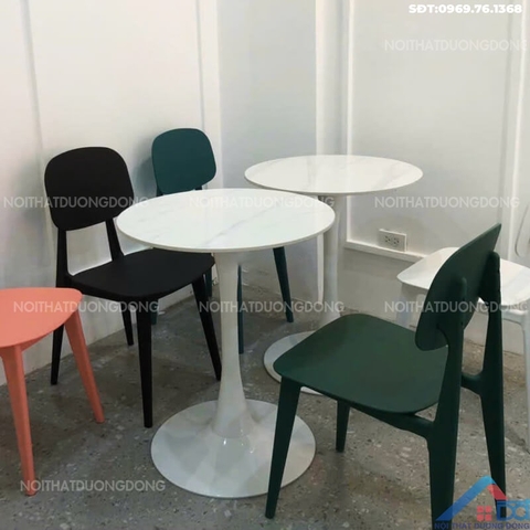 Bàn tulip mặt đá ceramic -BCF 24