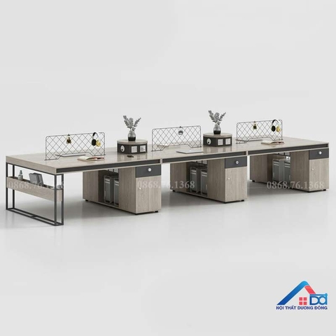 Cụm bàn làm việc 2 người hiện đại - CB 44