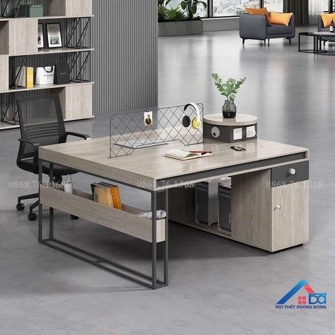 Cụm bàn làm việc 2 người hiện đại - CB 44