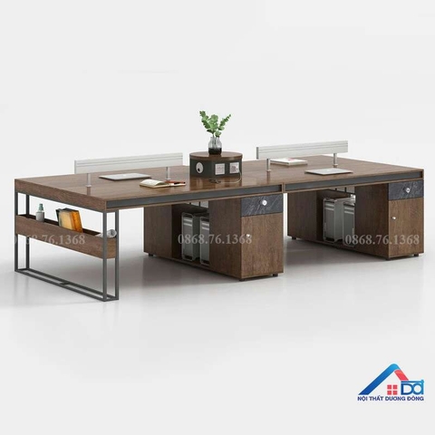 Cụm bàn làm việc 2 người hiện đại - CB 44