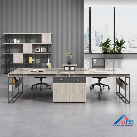 Cụm bàn làm việc 2 người hiện đại - CB 44
