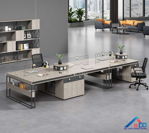 Cụm bàn làm việc 2 người hiện đại - CB 44