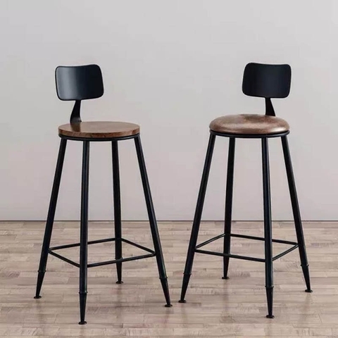 Ghế bar chân sắt -GB 16