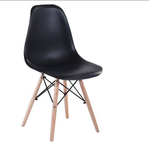 Ghế cafe Eames J1 màu đen -CF 01