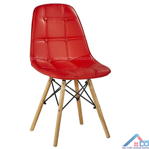 Ghế cafe Eames J4 màu đỏ -CF 09