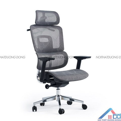 Ghế công thái học ergonomic có để chân nhựa -GX 22