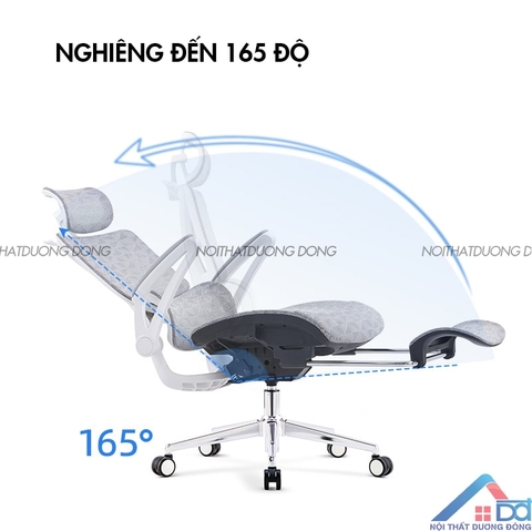 Ghế công thái học ergonomic để chân lưới -GX 23