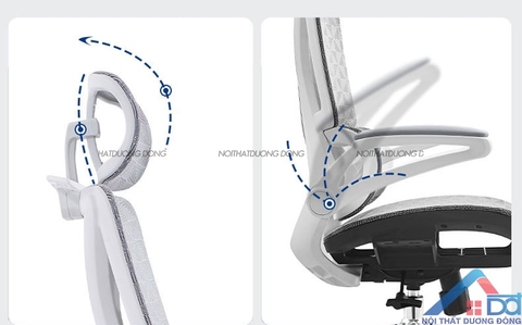 Ghế công thái học ergonomic để chân lưới -GX 23
