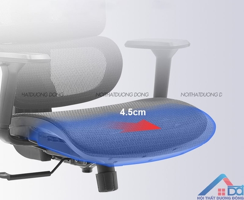 Ghế công thái học Ergonomic chân nhựa -GX 21