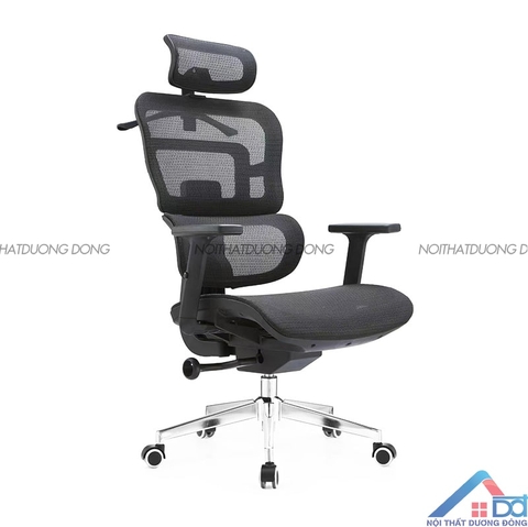 Ghế công thái học Ergonomic chân hợp kim -GX 20