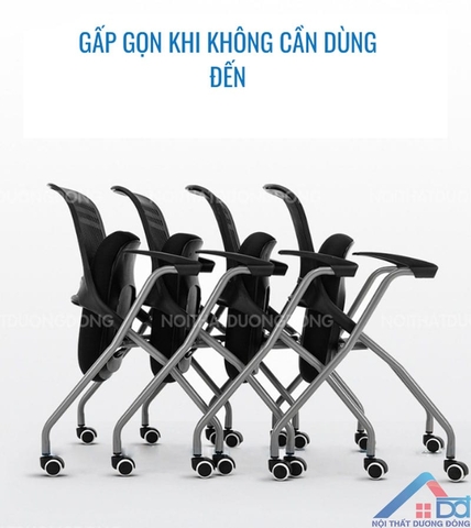 Ghế đào tạo có bàn -TN 23