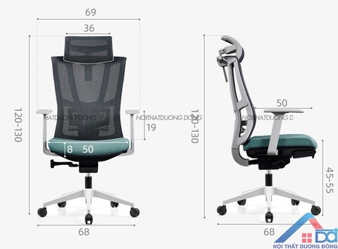 Ghế xoay tựa đầu -GX 40