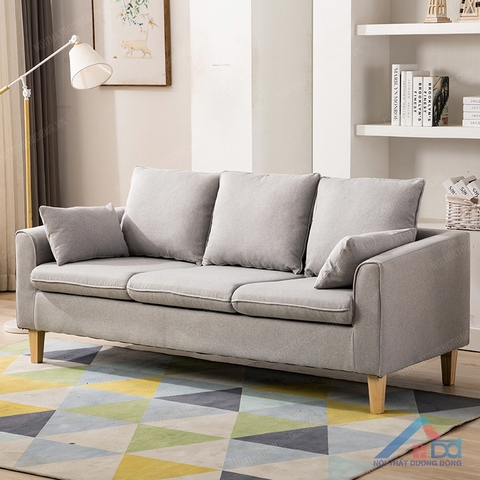 Sofa Văng Gỗ Tự Nhiên Bọc Nỉ- SF 02