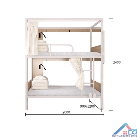 Giường sắt 2 tầng -GT16