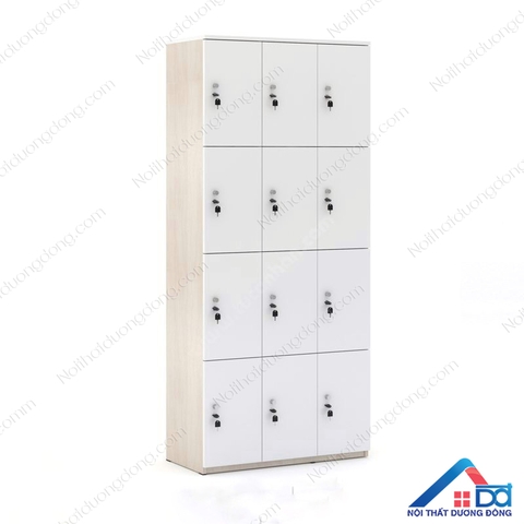 Tủ locker gỗ 12 cánh - LKG 02