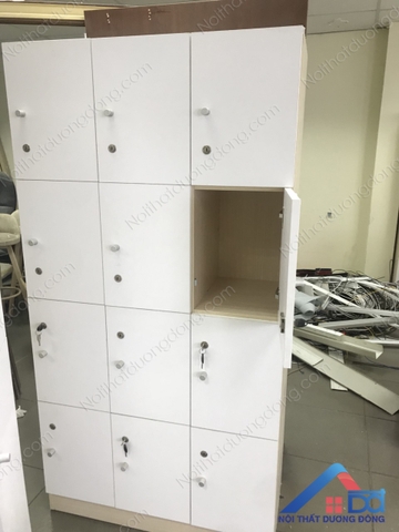 Tủ locker gỗ 12 cánh - LKG 02