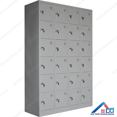 Tủ locker sắt giá rẻ 24 ngăn - LK 10