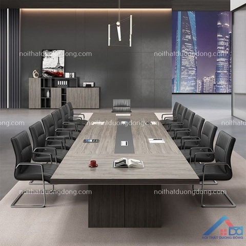 Mẫu bàn họp có đèn led cao cấp - BH 87