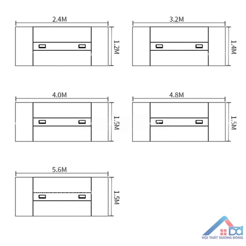 Mẫu bàn họp có đèn led cao cấp - BH 87