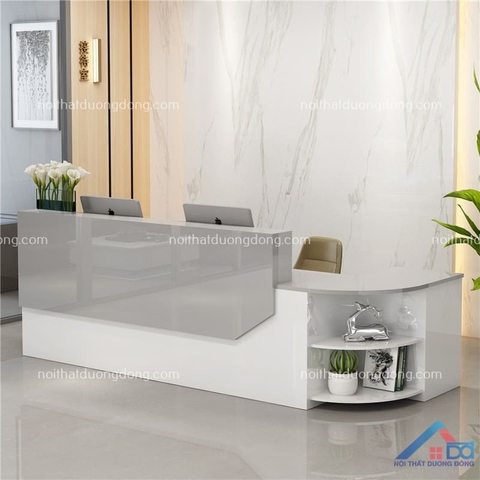 Quầy lễ tân đẹp nhiều màu sắc - LT 23