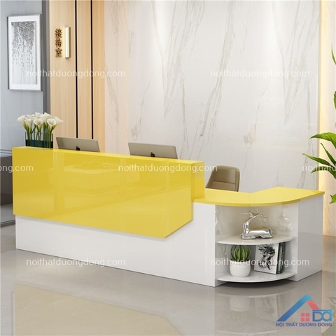 Quầy lễ tân đẹp nhiều màu sắc - LT 23