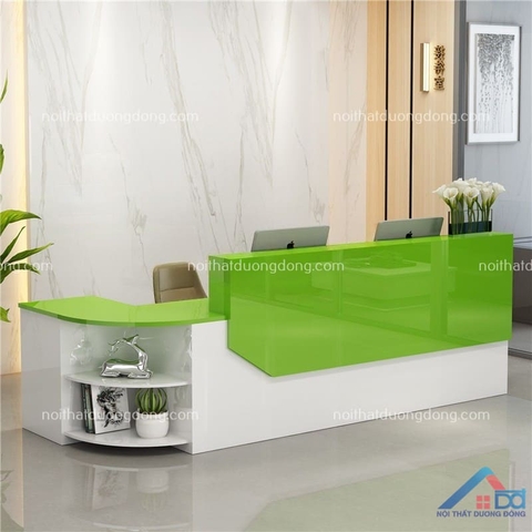 Quầy lễ tân đẹp nhiều màu sắc - LT 23