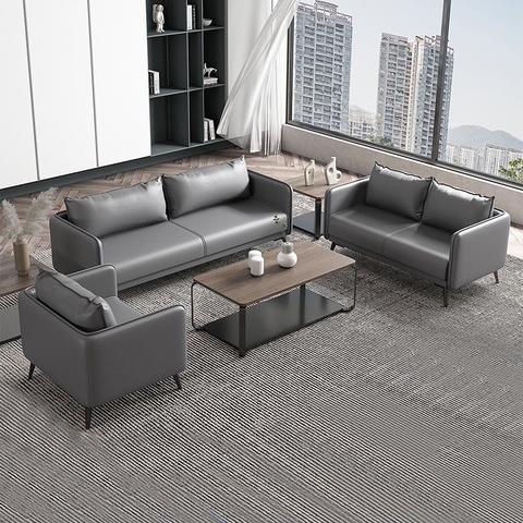 Sofa bộ màu xám đơn giản -SF 63