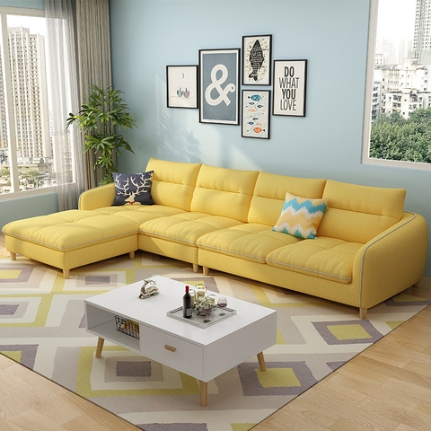 Sofa chữ L đẹp, hiện đại - SF 36