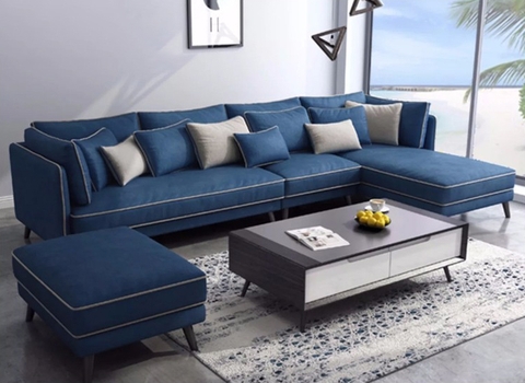 Sofa góc bọc nỉ - SF 28