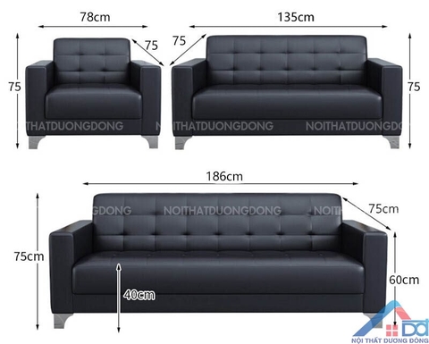 Sofa văn phòng cao cấp đẹp -SF 66