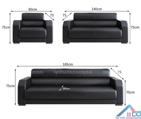 Sofa văn phòng tiếp tân tối giản -SF 65