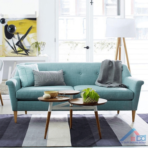 Sofa văng gỗ tự nhiên 1m8 thiết kế hiện đại - SF 06