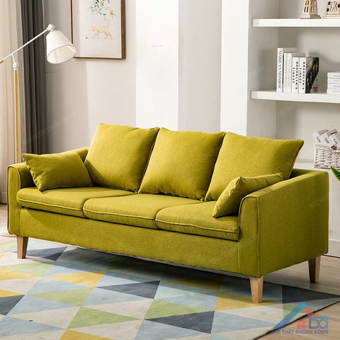 Sofa Văng Gỗ Tự Nhiên Bọc Nỉ- SF 01