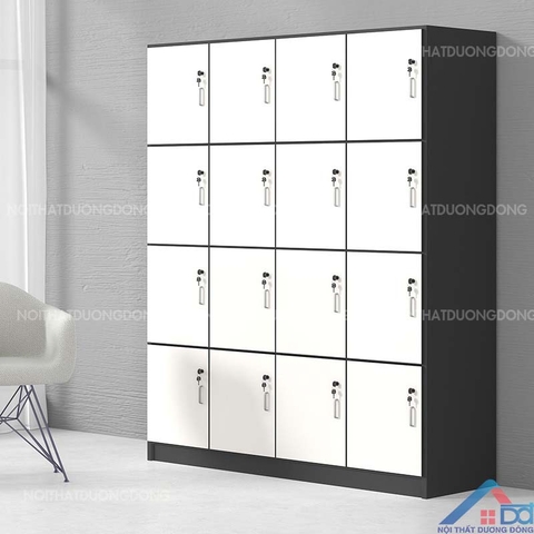 Tủ locker gỗ 16 ngăn đẹp - LKG 20