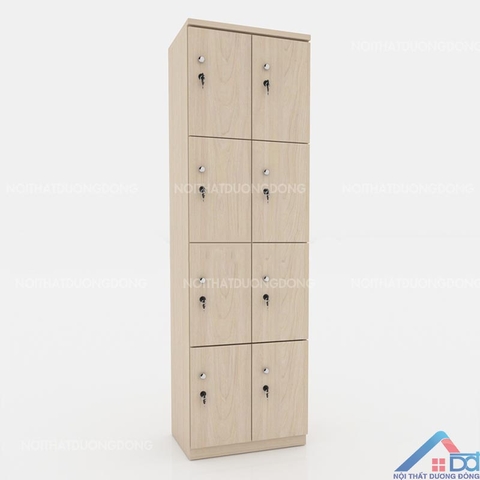 Tủ gỗ locker 8 cánh - LKG 10